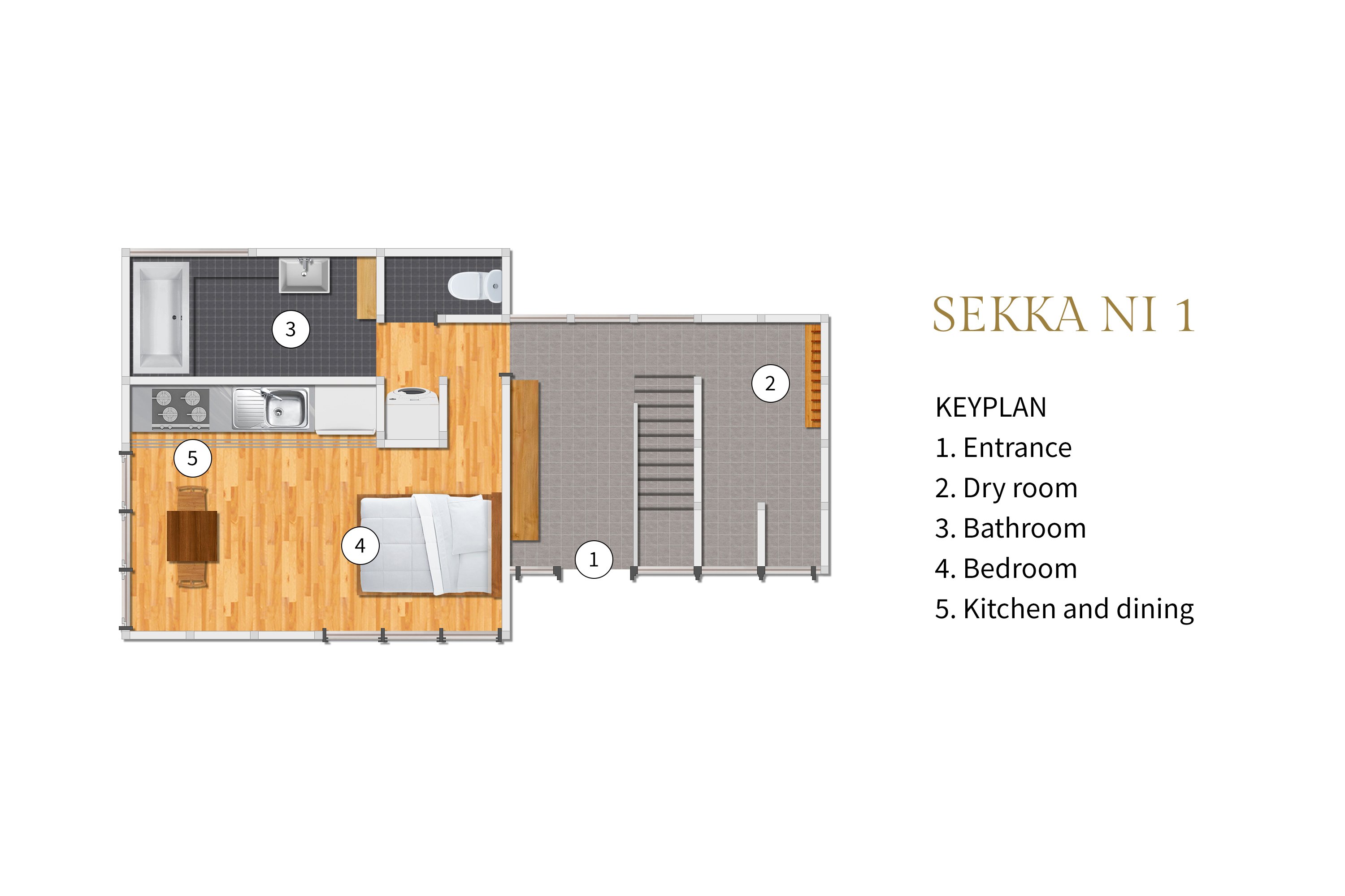 Sekka Ni 1 Floorplan